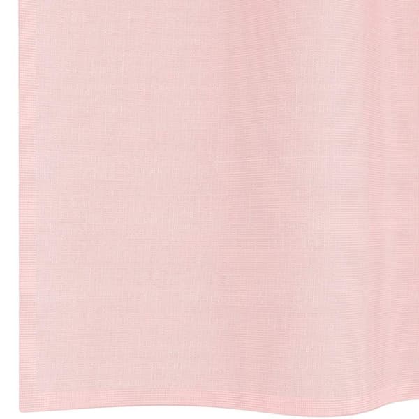 vidaXL Voileeverhot läpiviennillä 2 kpl vaaleanpunainen 140x175 cm