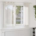 Miniatyrbilde 1 av 2: vidaXL Voilegardiner med grommets 2 stk krem 140x175 cm