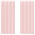 Pikkukuva 1 / 2: vidaXL Voileeverhot läpiviennillä 2 kpl vaaleanpunainen 140x245 cm