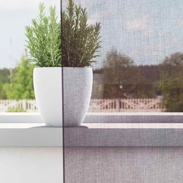vidaXL voile-gardiner med øskner 2 stk. 140x260 cm lilla