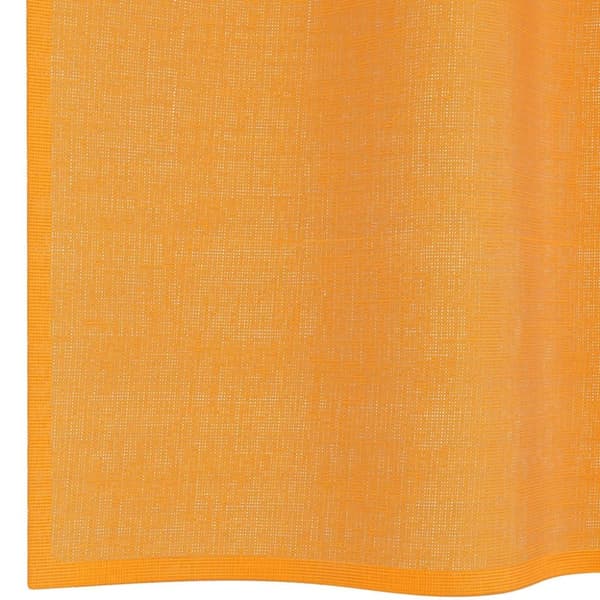 vidaXL voile-gardiner med øskner 2 stk. 140x260 cm orange