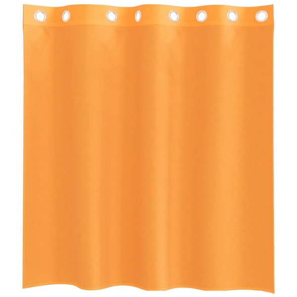 vidaXL voile-gardiner med øskner 2 stk. 140x140 cm orange