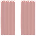Pikkukuva 2 / 2: vidaXL Voileeverhot läpiviennillä 2 kpl pinkki 140x245 cm