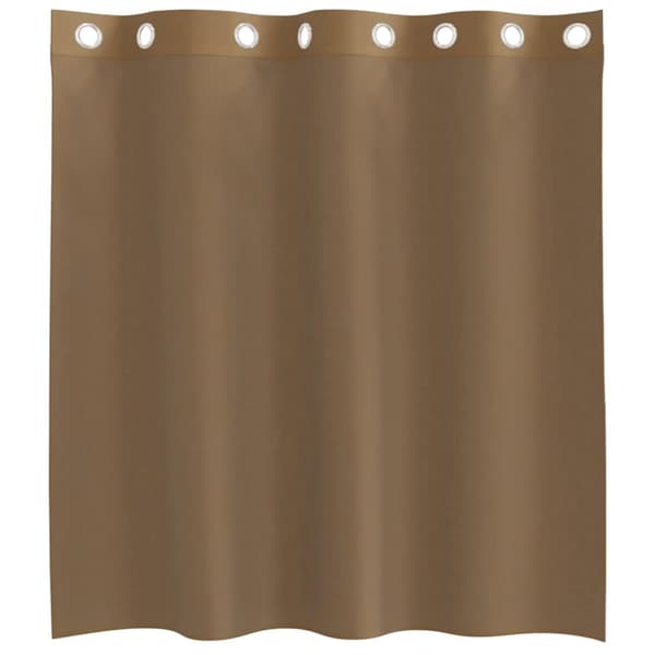 vidaXL Voilegardiner med grommets 2 stk lysebrune