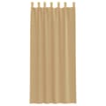 Miniatyrbilde 5 av 10: vidaXL Voile gardiner med stanglommer 2 stk sand