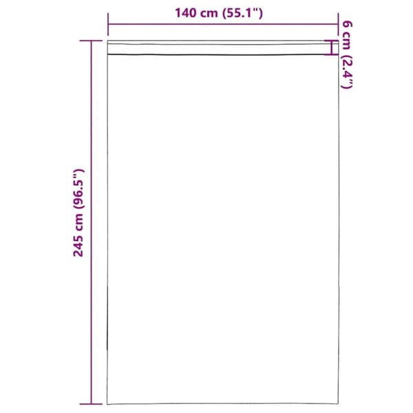 vidaXL Voile gardiner med stanglommer 2 stk sand