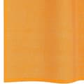 Miniatyrbild 7 av 9: vidaXL Voile gardiner med öglor 2 st orange 140x225 cm
