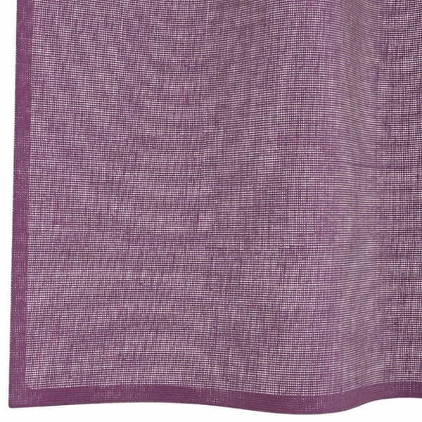 vidaXL voile-gardiner med løkker 2 stk. 140x225 cm lilla