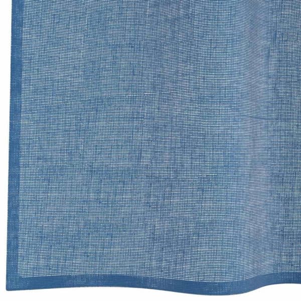 vidaXL voile-gardiner med løkker 2 stk. 140x260 cm kongeblå
