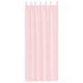 Miniatyrbillede 5 af 9: vidaXL voile-gardiner med løkker 2 stk. 140x260 cm lyserød
