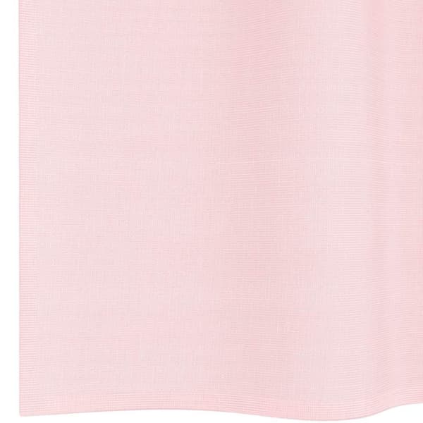 vidaXL voile-gardiner med løkker 2 stk. 140x140 cm lyserød
