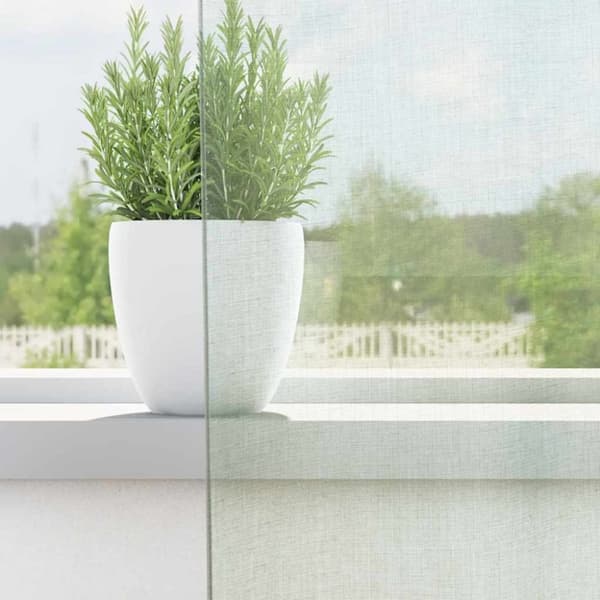 vidaXL Voile gardiner med öglor 2 st ljusgrå 140x260 cm