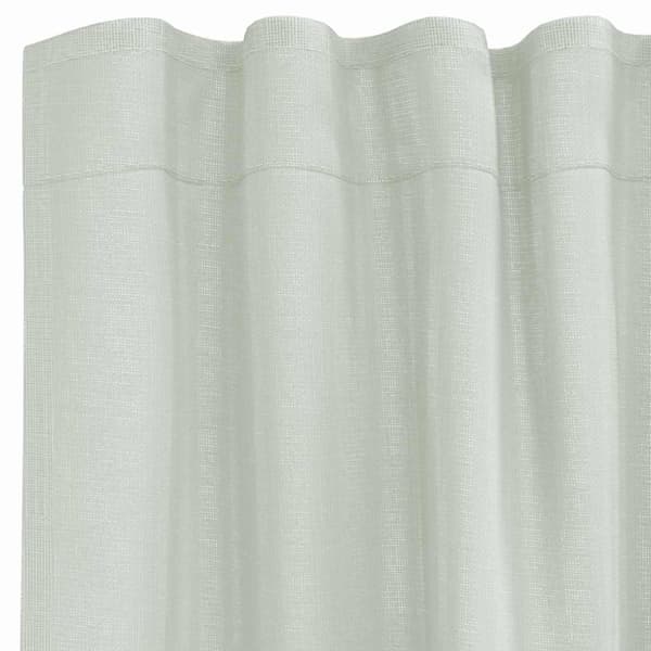 vidaXL Voilegardiner med hemper 2 stk lysegrå 140x175 cm