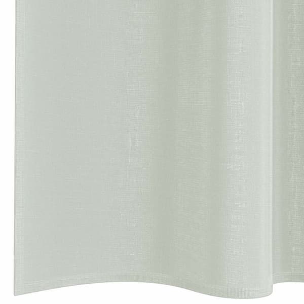 vidaXL Voilegardiner med hemper 2 stk lysegrå 140x175 cm