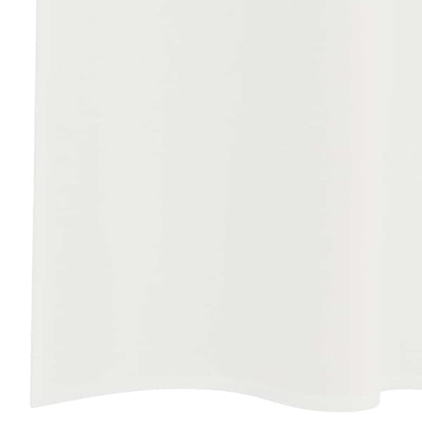 vidaXL voile-gardiner med løkker 2 stk. 140x140 cm hvid