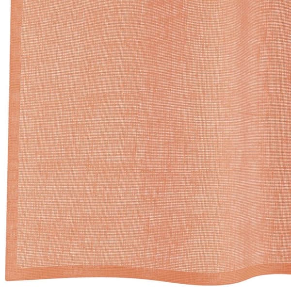 vidaXL Voilegardiner med hemper 2 stk terrakotta 140x260 cm