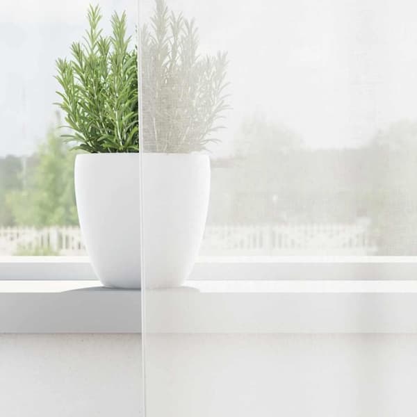 vidaXL Voilegardiner med hemper 2 stk hvit 140x260 cm