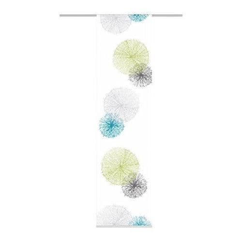 Glidgardin - Hemmode - Japansk panel - Polyester - H:245 x B:60 cm - Grön