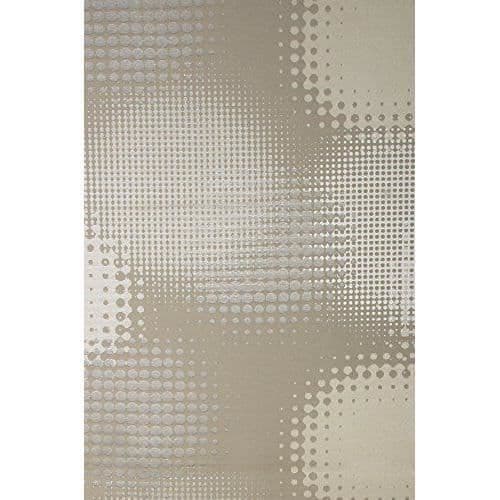 Deko Trends Cosmic 623701389 Gardin med ögla, plast, silver/grå, 245x 146x 0,1cm - Cosmic 6237013 89