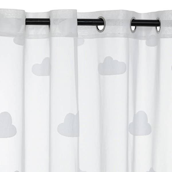Barnvoile "Moln" 140x240cm vit - Atmosphera inredningsdesigner - Vit