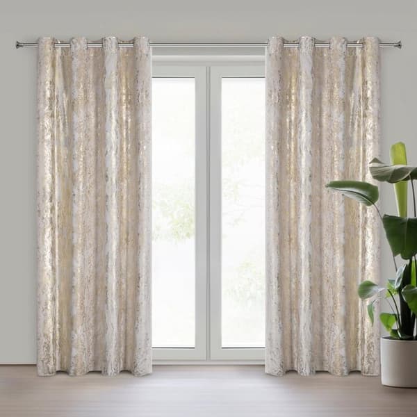 KLARGÅRET GARDIN SOFI 135 X 250 CM CREME