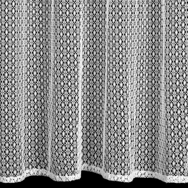 KLARGAVET GARDIN MIRELLA 140 X 250 CM HVID