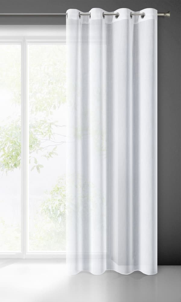 FÆRDIG LANA GARDIN 140 X 250 CM HVID