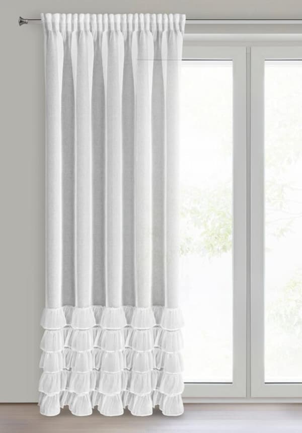 DANI 1 FÄRDIG GARDIN PÅ TEJP 140 X 270 CM VIT