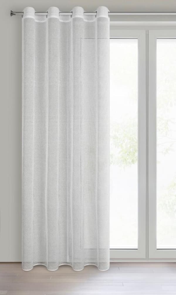 KLARGAVET GARDIN ATENA 140 X 260 CM HVID