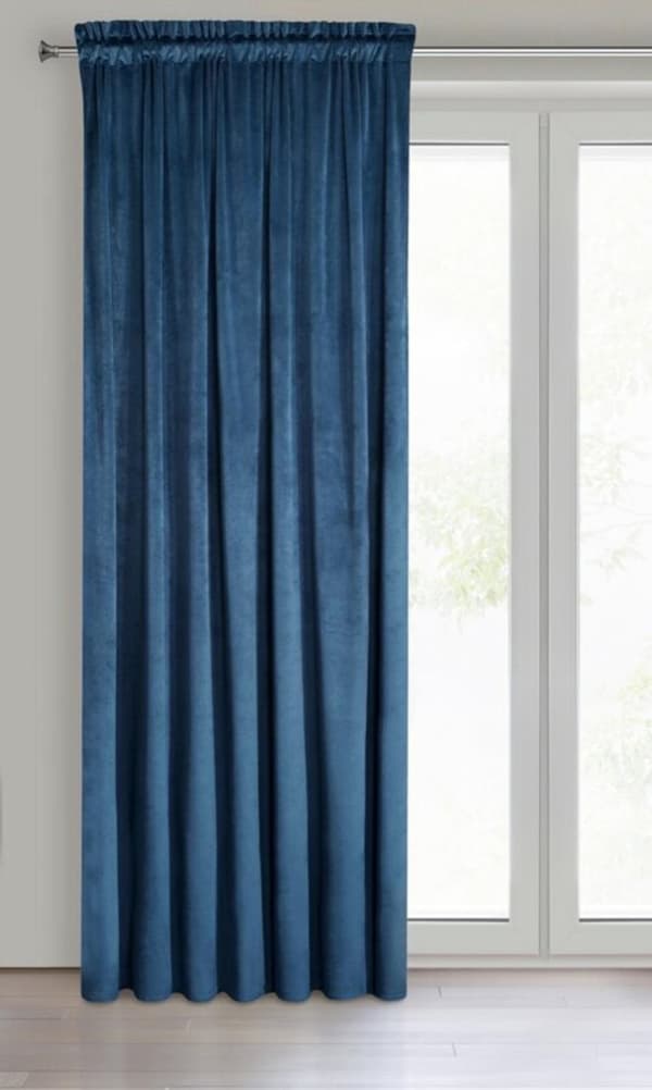 MELANIE VALMIS VERHO TEIPILLÄ 140 X 270 CM NAVY BLUE