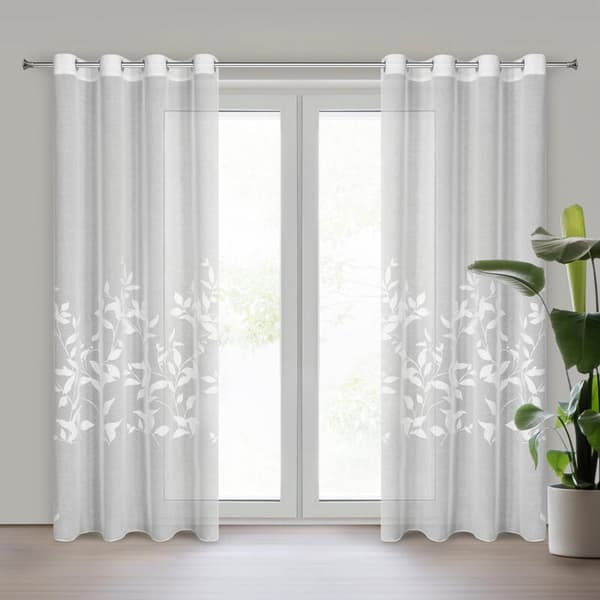 VALMIS VERHO ESTELLA 140 X 250 CM VALKOINEN