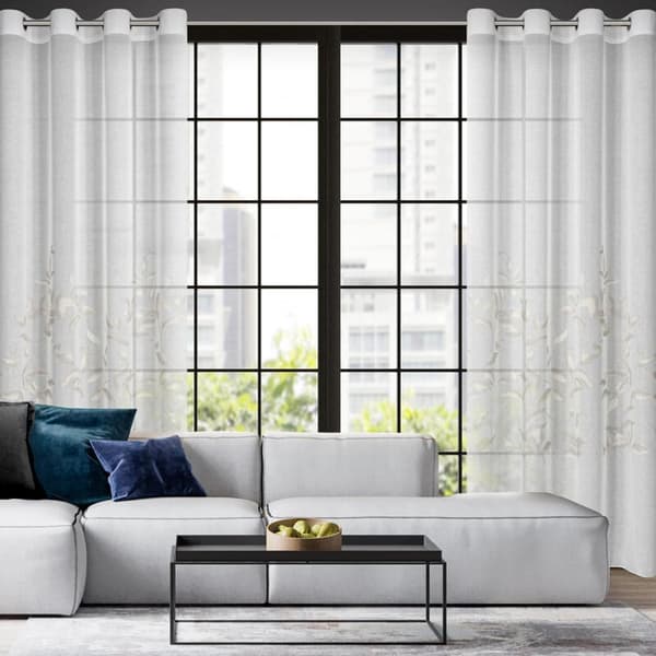 FÄRDIG GARDIN ESTELLA 140 X 250 CM VIT