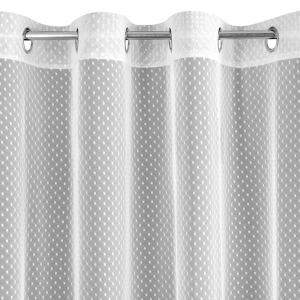 KLARGAVET GARDIN JULITA 140 X 250 CM HVID