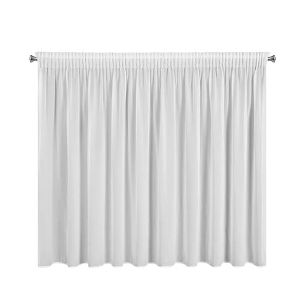 KLARGAVET ARLET GARDIN PÅ TAPE 295 X 160 CM HVID