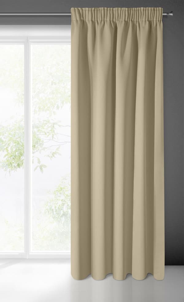 VALMIS LOGAN VERHO TEIPILLÄ 135 X 270 CM BEIGE