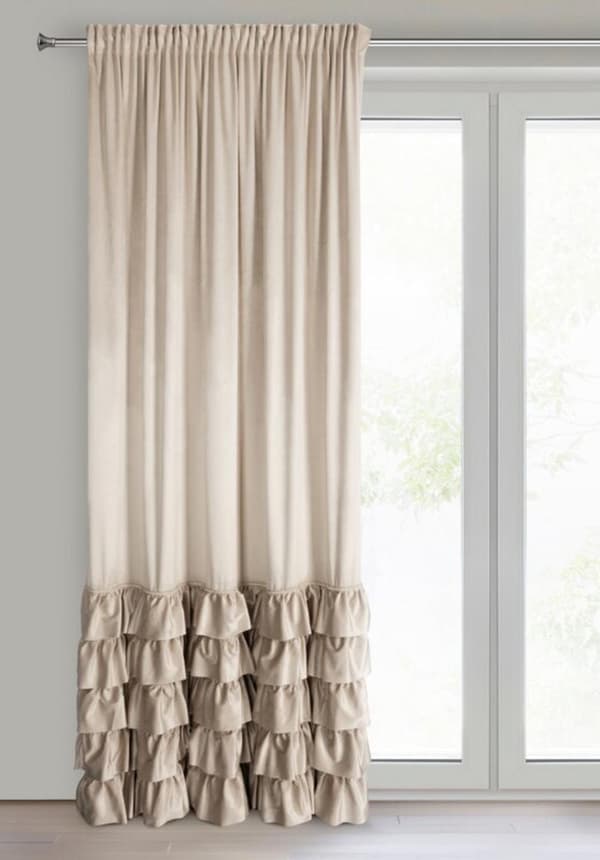 CARLI FÄRDIG gardin PÅ TEJP 140 X 270 CM BEIGE