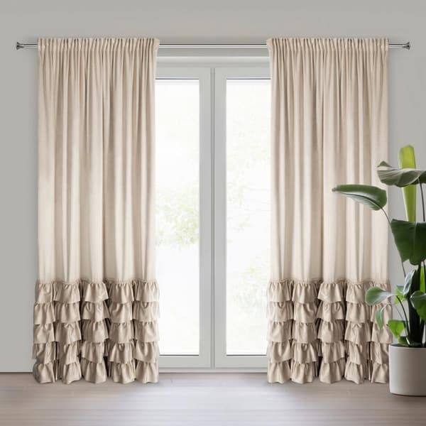 CARLI FÄRDIG gardin PÅ TEJP 140 X 270 CM BEIGE