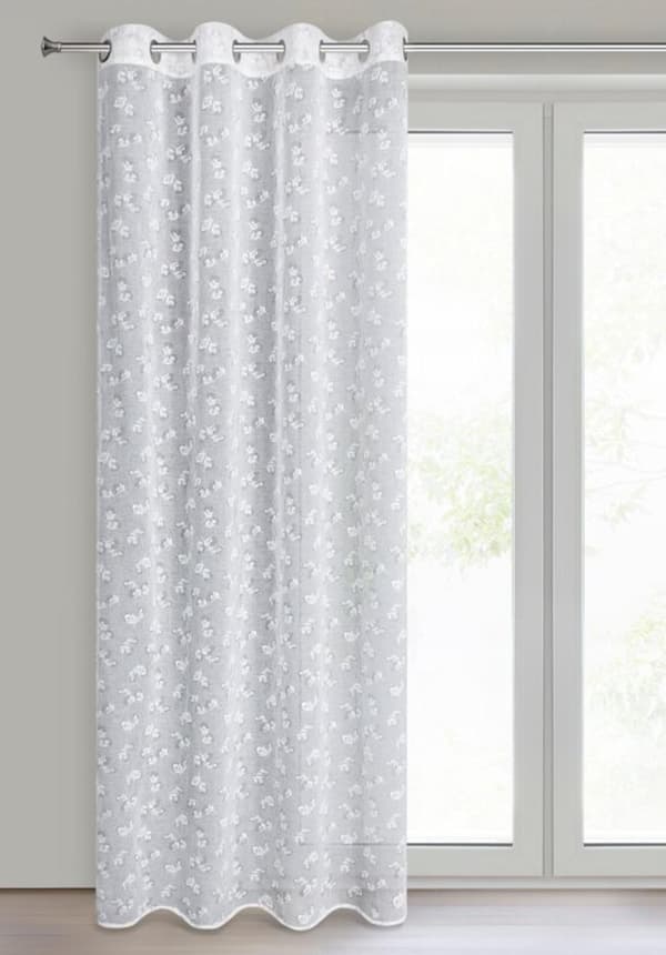 FÄRDIG GARDIN FELINA 140 X 250 CM VIT
