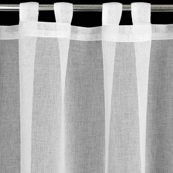 VALMIS ROXANA VERHO HIHNALLA 30 X 150 CM VALKOINEN