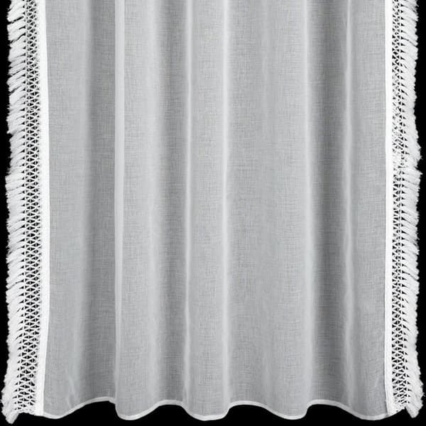 KLARGAVET GARDIN KIRA 2 PÅ TAPE 140 X 270 CM HVID