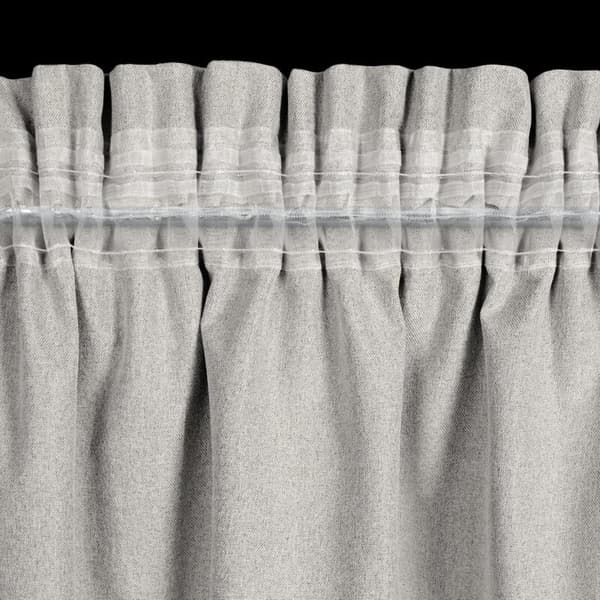 KLARGAVET GARDIN SUZAN PÅ TAPE 135 X 270 CM BEIGE