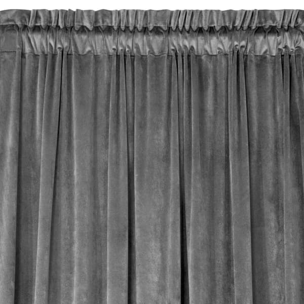 MELANIE KLARGAVET GARDIN PÅ TAPE 140 X 270 CM STÅL