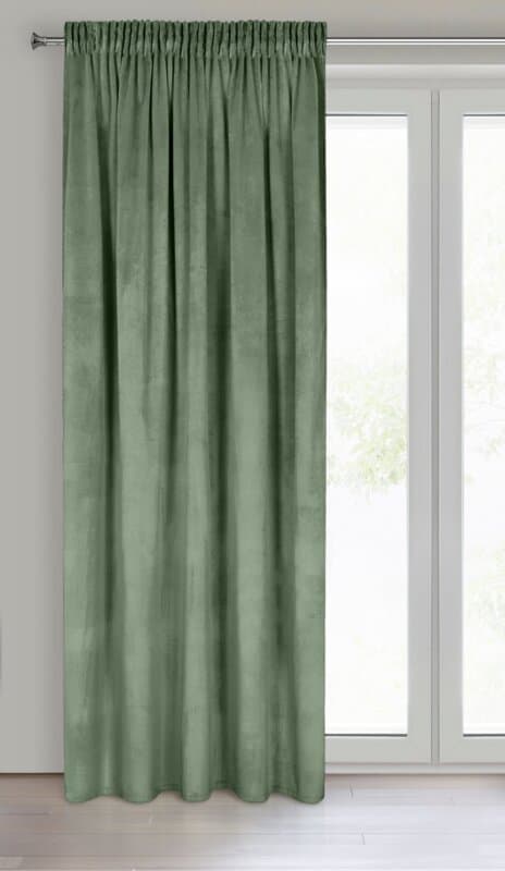 KLARGAVET GARDIN D91 DUG PÅ BÅND 140 X 270 CM MØRK MYNTE
