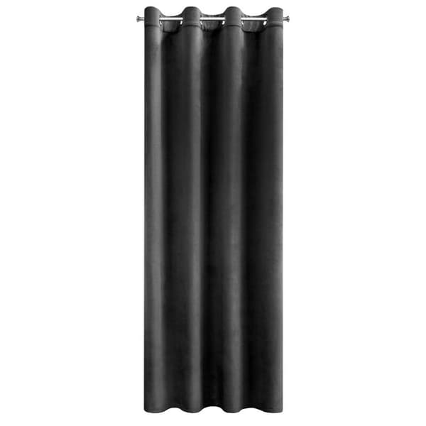 KLARGAVET GARDIN MELANIE 140 X 250 CM SORT