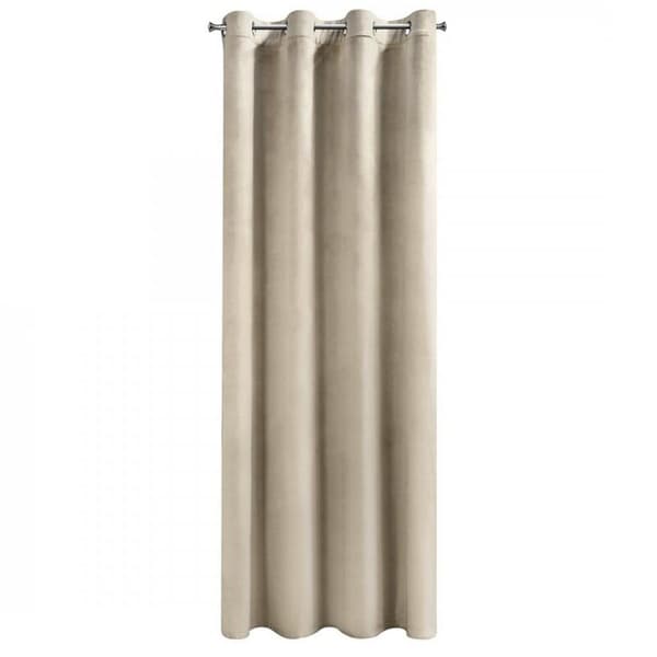 KLARGAVET GARDINER MELANIE 140 X 250 CM LYS BEIGE