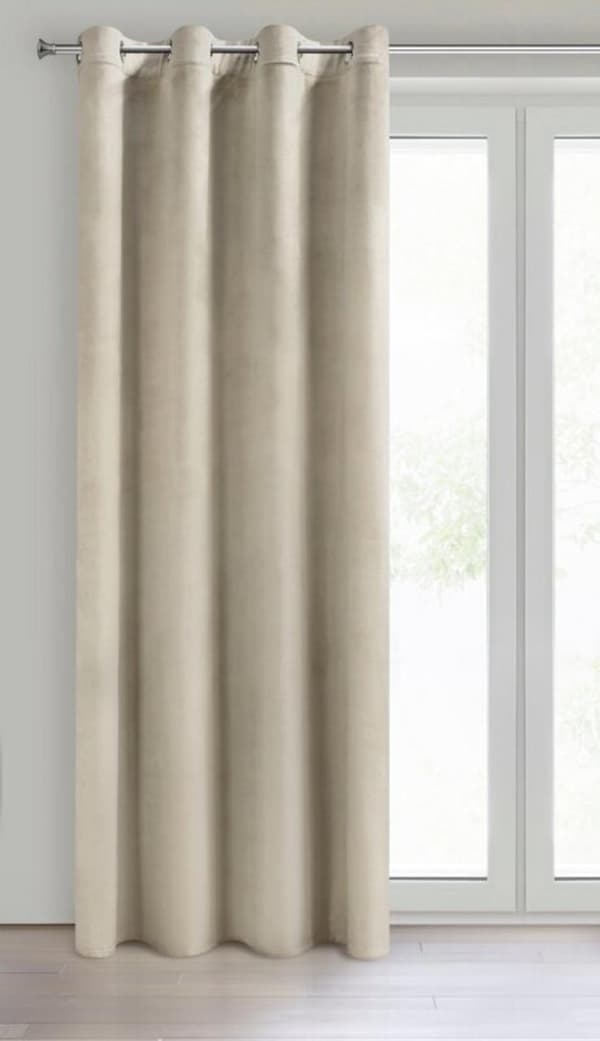 KLARGAVET GARDINER MELANIE 140 X 250 CM LYS BEIGE