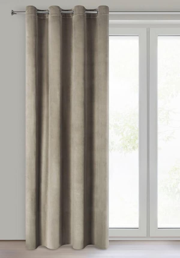 KLARGAVET GARDIN MELANIE 140 X 250 CM BRUNT