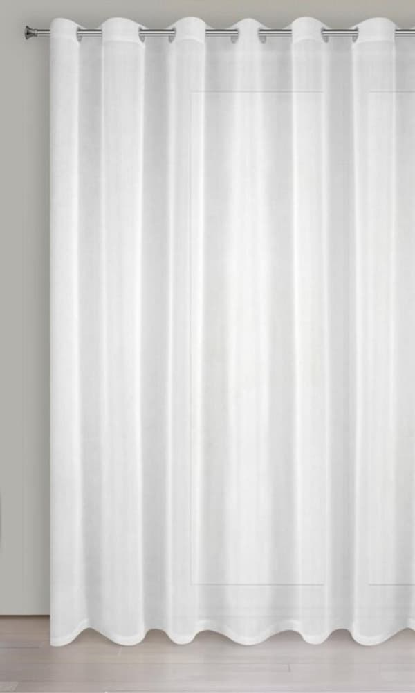 FÄRDIG GARDIN LUCY 400 X 250 CM VIT