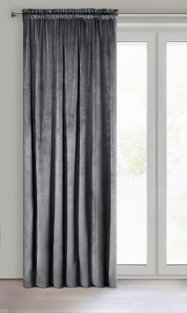 VALMIS VERHO D91 KASTE TEIPILLÄ 140 X 270 CM GRAFIITTI
