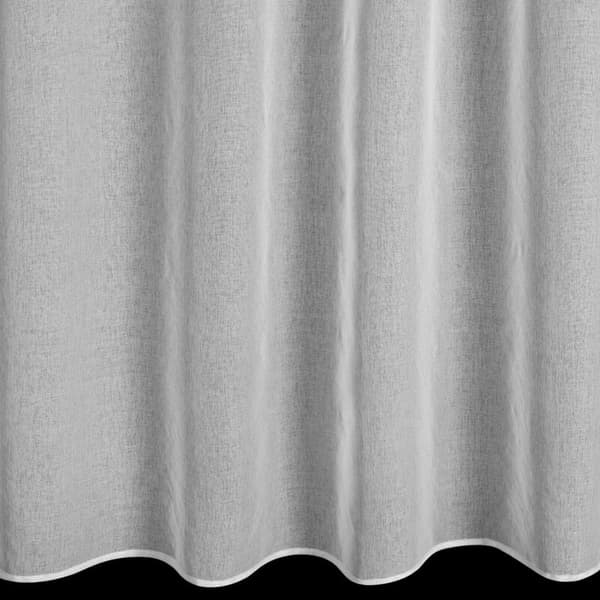 FÄRDIG Gjord gardin ROSALIE 140 X 250 CM VIT